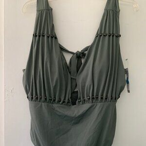 Time & Tru Women's Bathing Suit XL 16-18 NWT